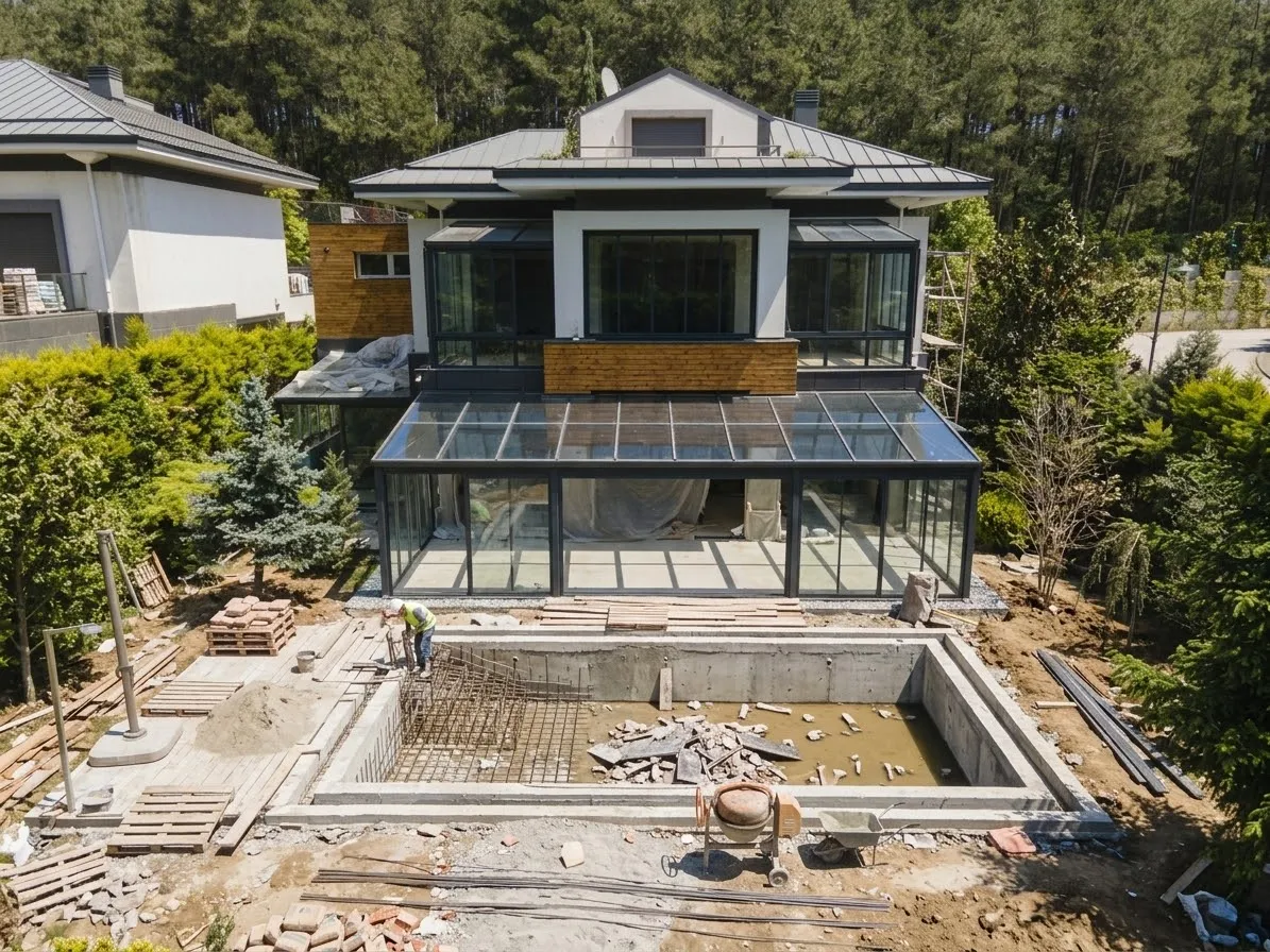 Modern Villa Havuzu